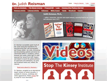 Tablet Screenshot of drjudithreisman.com